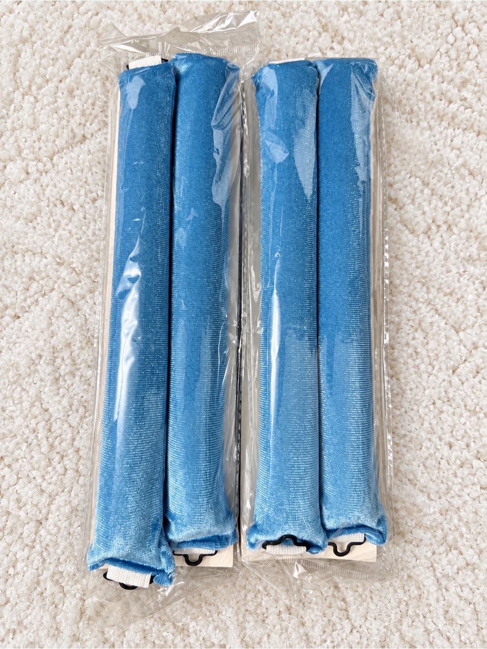 Blue Velvet heatless curling rods